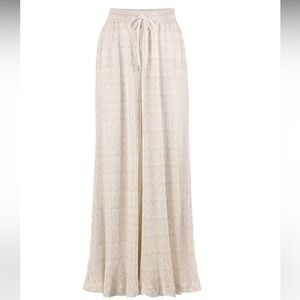 Pandora Wide Leg White Gold Pants XXL
